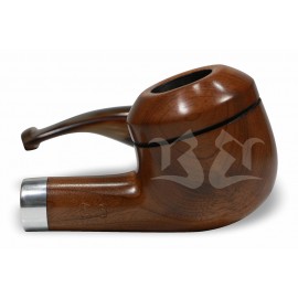 Cachimbo Bertoldi Callia Natural Curvo Peça Única